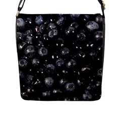 BLUEBERRIES 1 Flap Messenger Bag (L) 