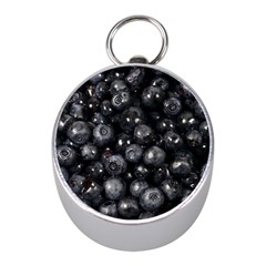 Blueberries 1 Mini Silver Compasses by trendistuff