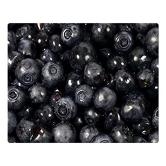 Blueberries 1 Double Sided Flano Blanket (large)  by trendistuff