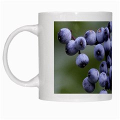 Blueberries 2 White Mugs by trendistuff