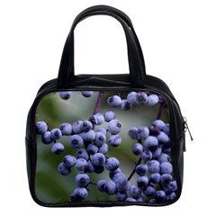 Blueberries 2 Classic Handbags (2 Sides) by trendistuff