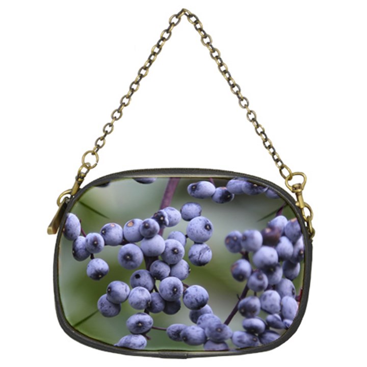 BLUEBERRIES 2 Chain Purses (Two Sides) 