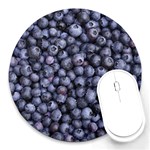 BLUEBERRIES 3 Round Mousepads