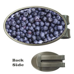 Blueberries 3 Money Clips (oval)  by trendistuff