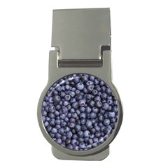 Blueberries 3 Money Clips (round)  by trendistuff