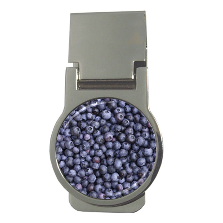 BLUEBERRIES 3 Money Clips (Round) 