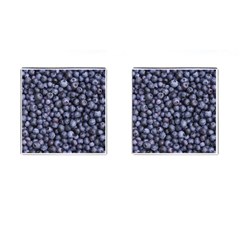 Blueberries 3 Cufflinks (square) by trendistuff