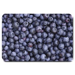 Blueberries 3 Large Doormat  by trendistuff