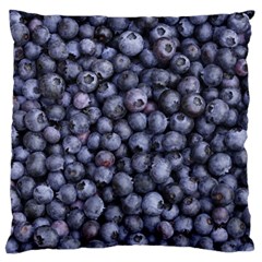 Blueberries 3 Large Cushion Case (two Sides) by trendistuff