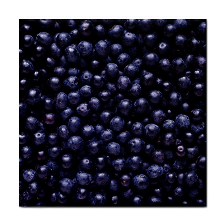 BLUEBERRIES 4 Tile Coasters