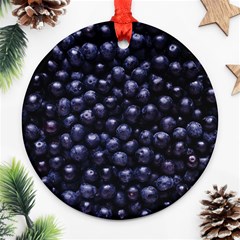 Blueberries 4 Ornament (round) by trendistuff