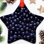 BLUEBERRIES 4 Ornament (Star)