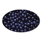 BLUEBERRIES 4 Oval Magnet