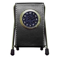 Blueberries 4 Pen Holder Desk Clocks by trendistuff