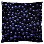 BLUEBERRIES 4 Large Cushion Case (One Side)