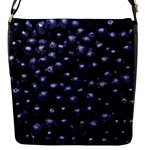 BLUEBERRIES 4 Flap Messenger Bag (S)