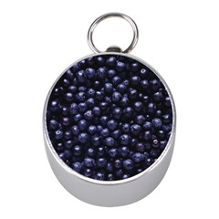 Blueberries 4 Mini Silver Compasses by trendistuff