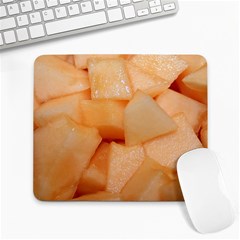 Cantaloupe Large Mousepads by trendistuff