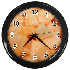 Cantaloupe Wall Clocks (black) by trendistuff