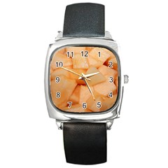 Cantaloupe Square Metal Watch by trendistuff