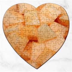 Cantaloupe Jigsaw Puzzle (heart) by trendistuff