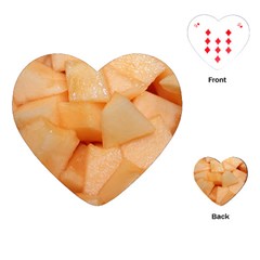 Cantaloupe Playing Cards (heart) 