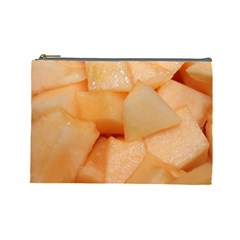 Cantaloupe Cosmetic Bag (large)  by trendistuff