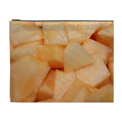 Cantaloupe Cosmetic Bag (xl) by trendistuff