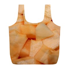 Cantaloupe Full Print Recycle Bags (l)  by trendistuff