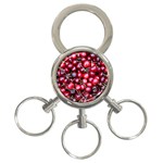 CHERRIES 1 3-Ring Key Chains Front