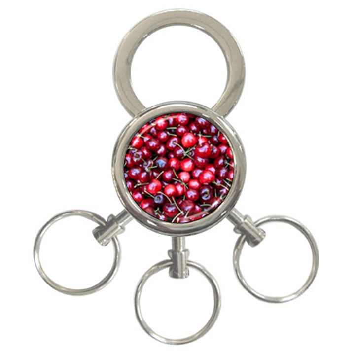 CHERRIES 1 3-Ring Key Chains