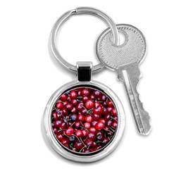 Cherries 1 Key Chains (round)  by trendistuff