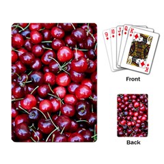 Cherries 1 Playing Card by trendistuff