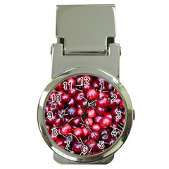 Cherries 1 Money Clip Watches by trendistuff