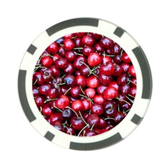 Cherries 1 Poker Chip Card Guard (10 Pack) by trendistuff