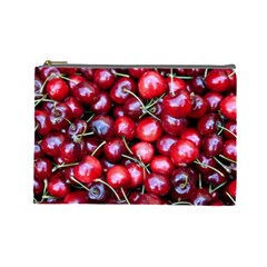 Cherries 1 Cosmetic Bag (large)  by trendistuff