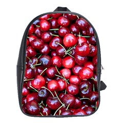 Cherries 1 School Bag (large) by trendistuff