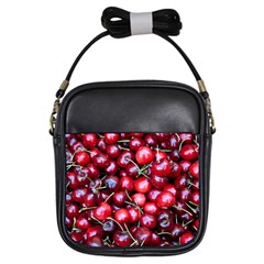 Cherries 1 Girls Sling Bags by trendistuff