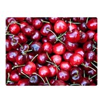 CHERRIES 1 Double Sided Flano Blanket (Mini)  35 x27  Blanket Front