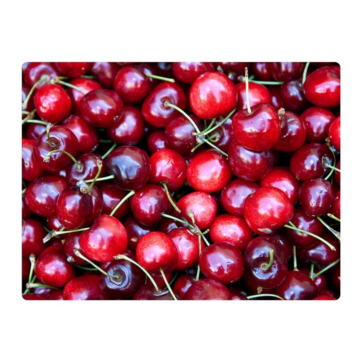 CHERRIES 1 Double Sided Flano Blanket (Mini) 