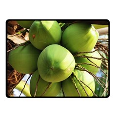 Coconuts 1 Double Sided Fleece Blanket (small)  by trendistuff