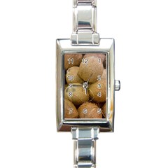 Coconuts 2 Rectangle Italian Charm Watch by trendistuff