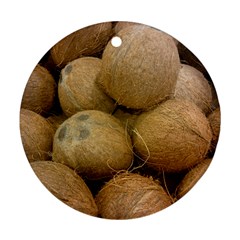 Coconuts 2 Ornament (round) by trendistuff