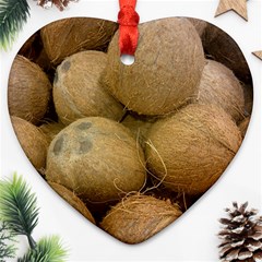 Coconuts 2 Ornament (heart) by trendistuff