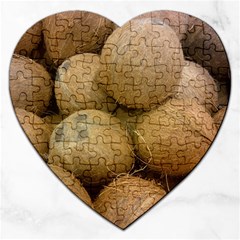 Coconuts 2 Jigsaw Puzzle (heart) by trendistuff