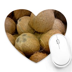 Coconuts 2 Heart Mousepads by trendistuff