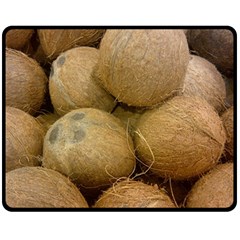 Coconuts 2 Fleece Blanket (medium)  by trendistuff