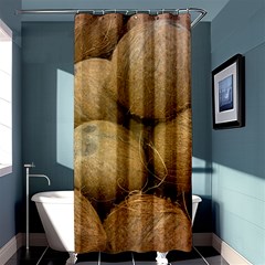 Coconuts 2 Shower Curtain 36  X 72  (stall)  by trendistuff