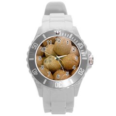 Coconuts 2 Round Plastic Sport Watch (l) by trendistuff