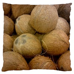 Coconuts 2 Large Cushion Case (two Sides) by trendistuff